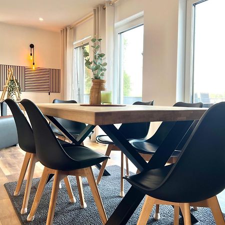 Grosse Wohnung Wellness + Sauna + Netflix Petershagen Bagian luar foto
