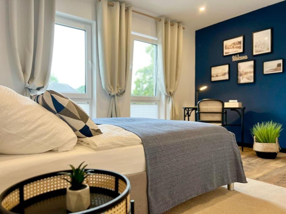 Grosse Wohnung Wellness + Sauna + Netflix Petershagen Bagian luar foto
