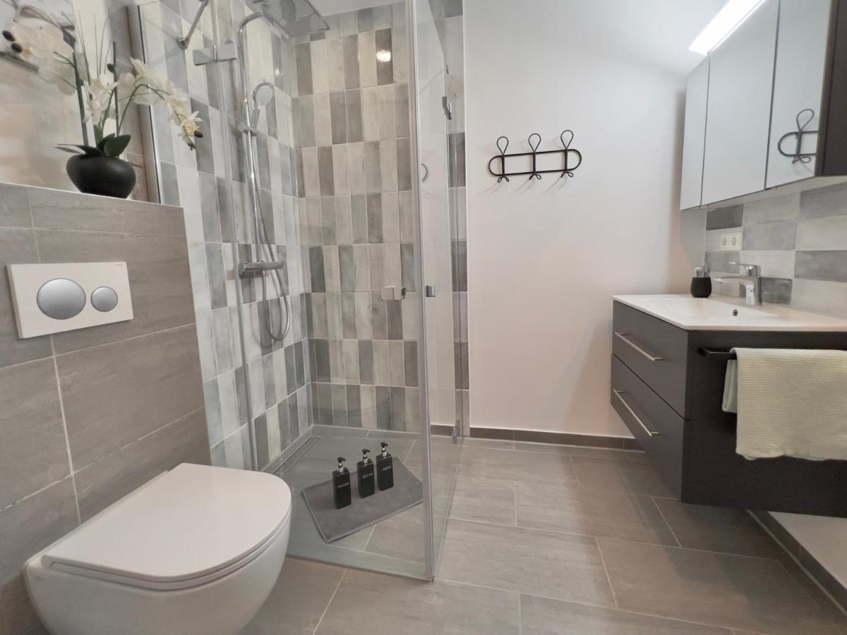 Grosse Wohnung Wellness + Sauna + Netflix Petershagen Bagian luar foto