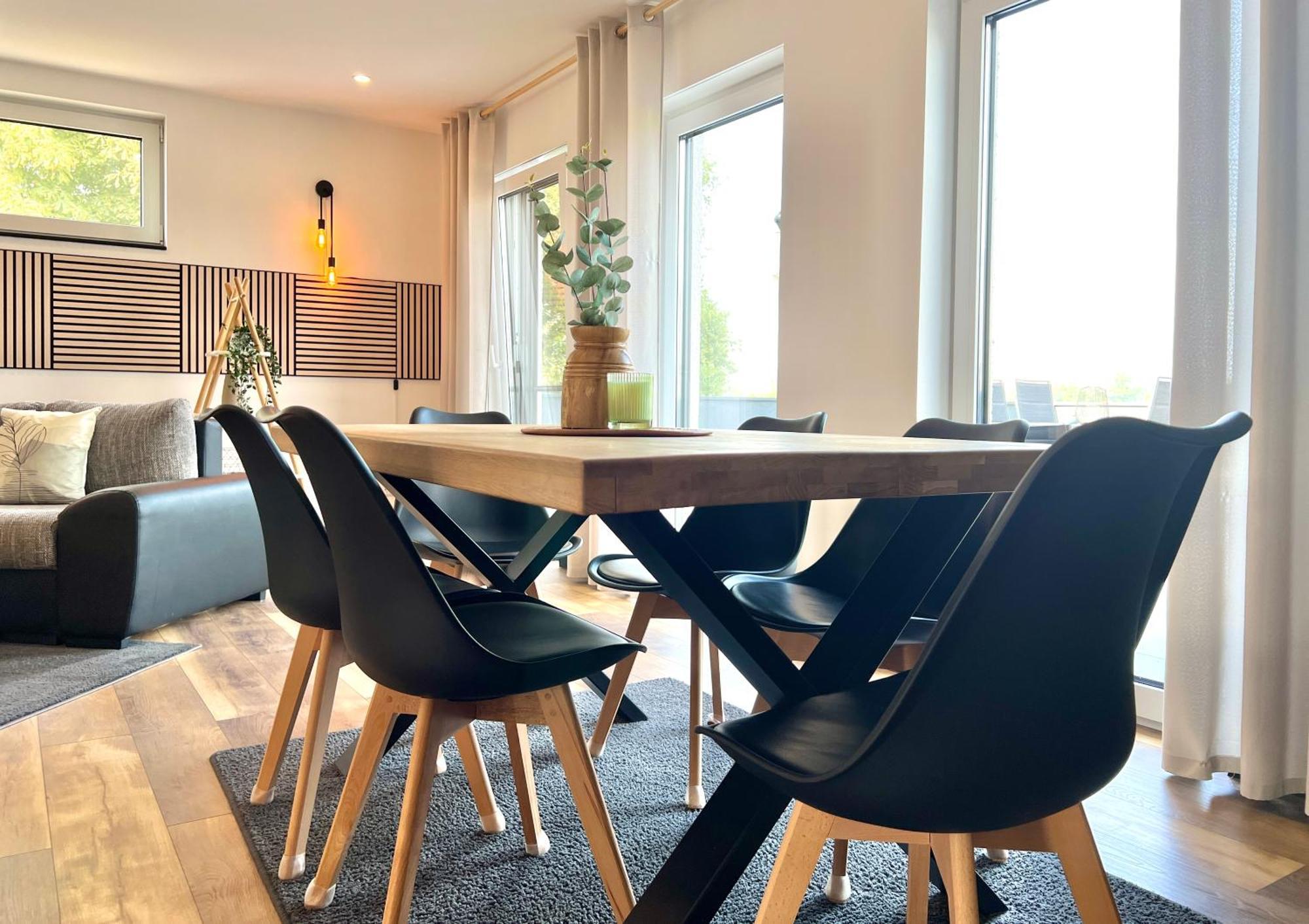 Grosse Wohnung Wellness + Sauna + Netflix Petershagen Bagian luar foto